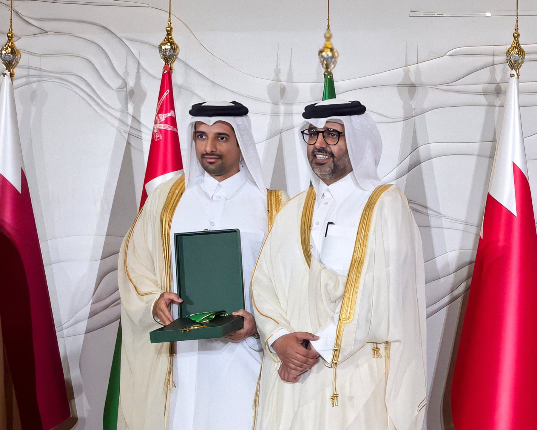 Congratulations to H.E. Dr. Mohammed Bin Ghanim Al-Maadheed on Receiving the GCC Medal